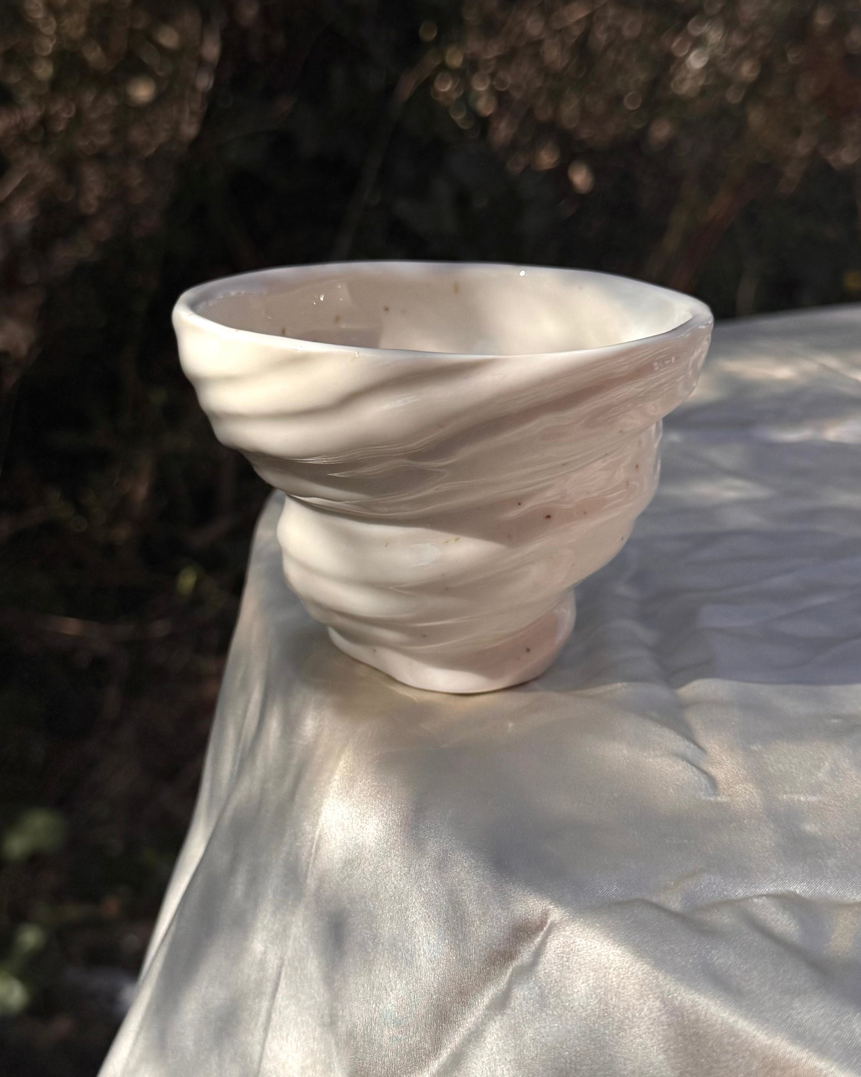 NYHED- Sneglekop uden hank - med blank glasur