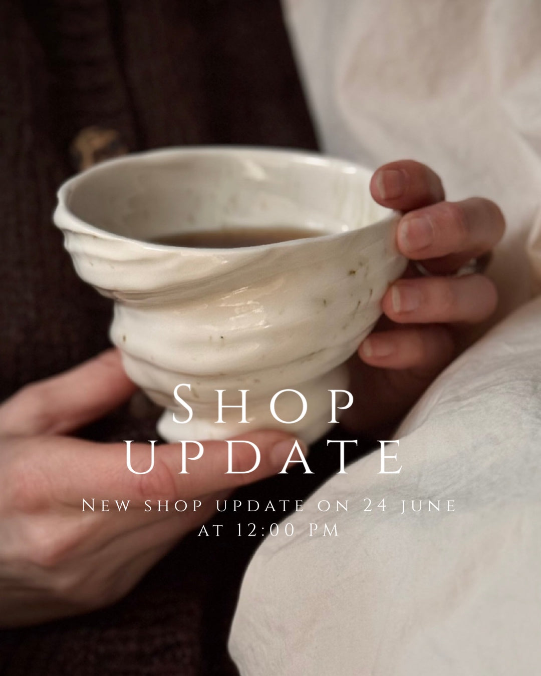 NYHED- Sneglekop uden hank - med blank glasur. Shop update on 24 june at 12:00 PM