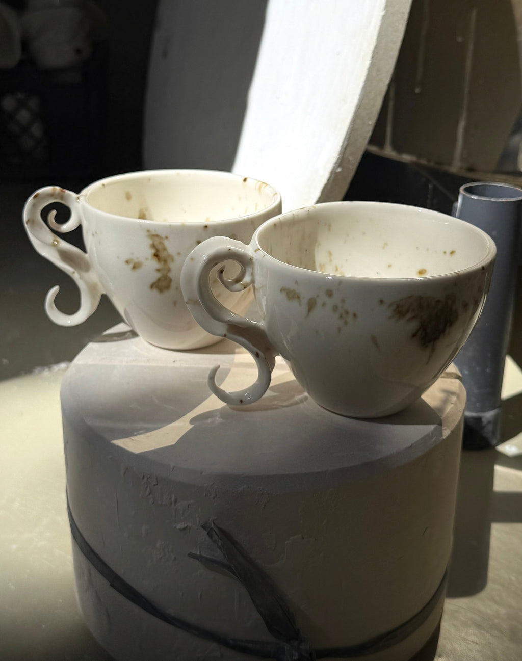 Strömungen - Latte / Cappuccino Tasse. NEUHEIT