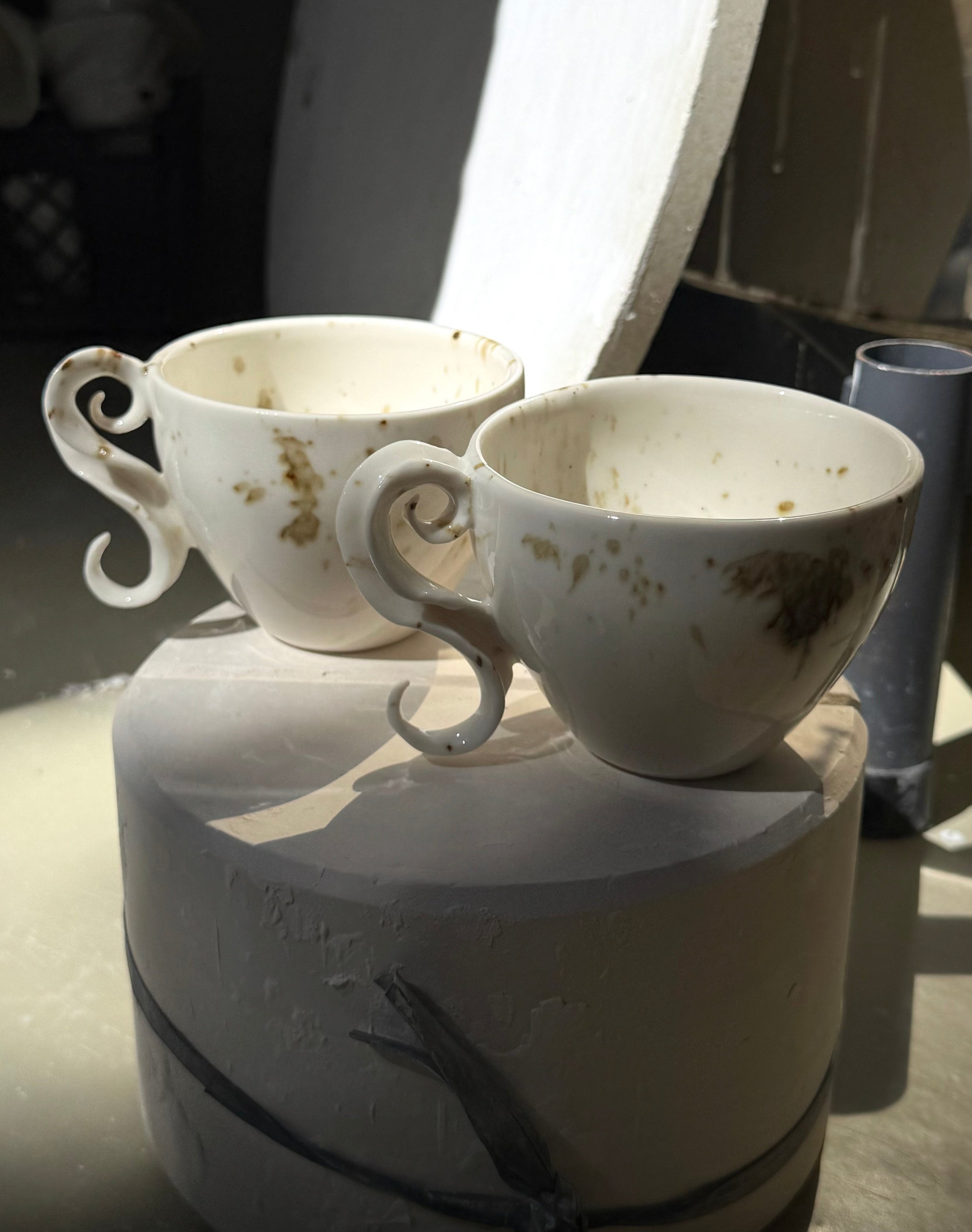 Strömungen - Latte / Cappuccino Tasse. NEUHEIT