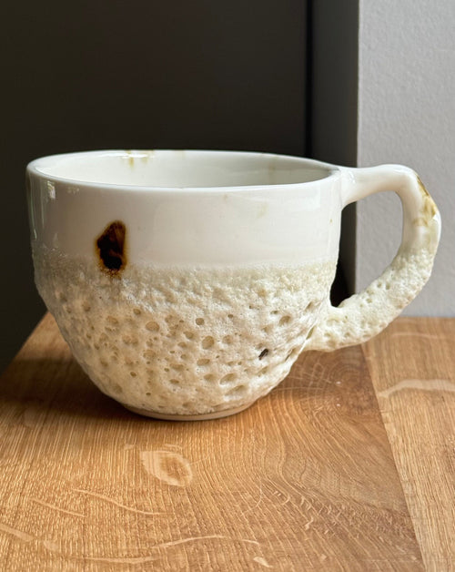 Meerschaum-Tasse mit Henkel Latte / Cappuccino