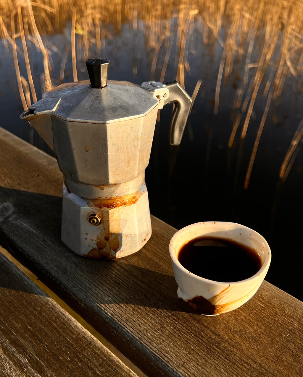 Schwarze Sonne Tasse - Espresso