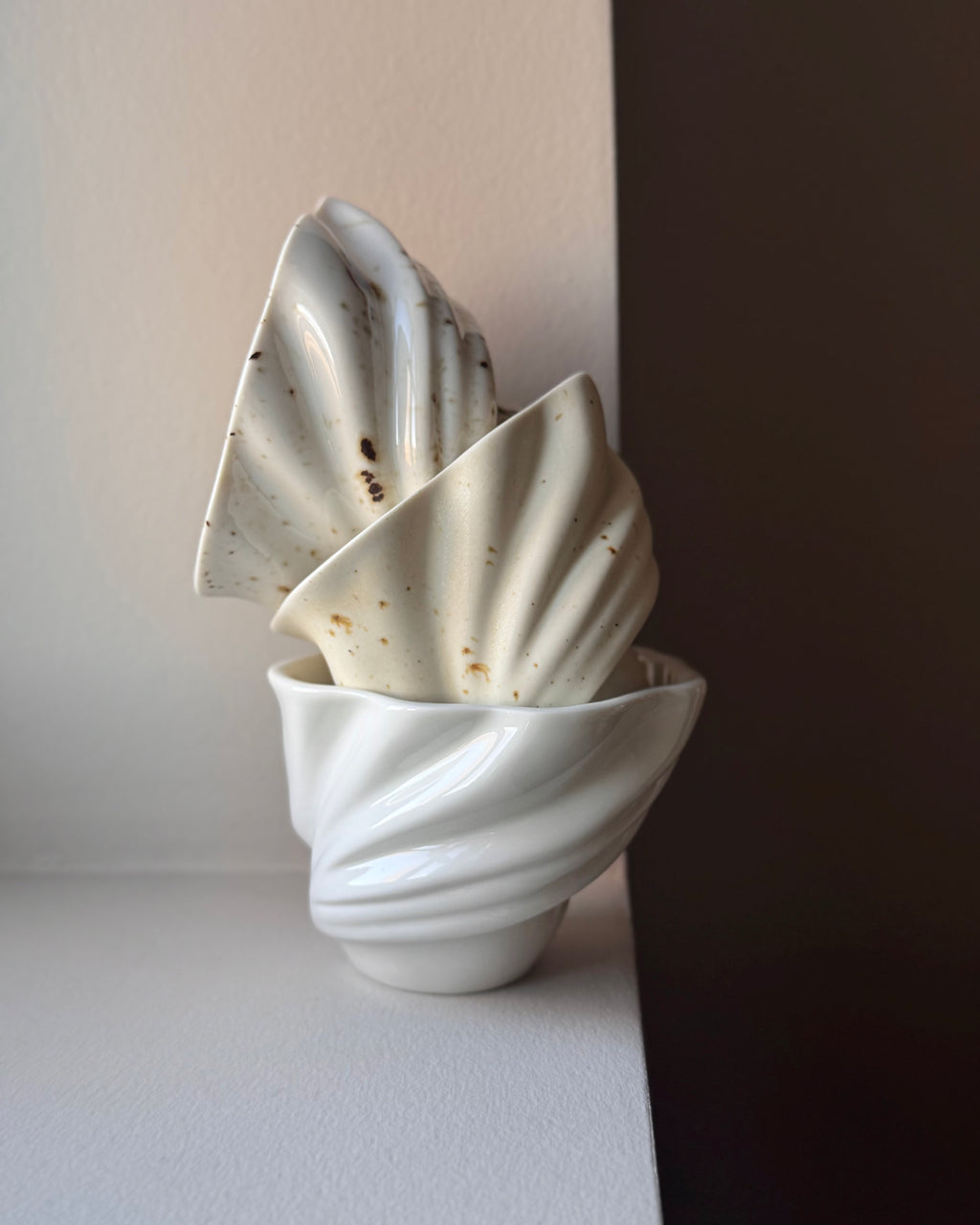 Swan cup white blank