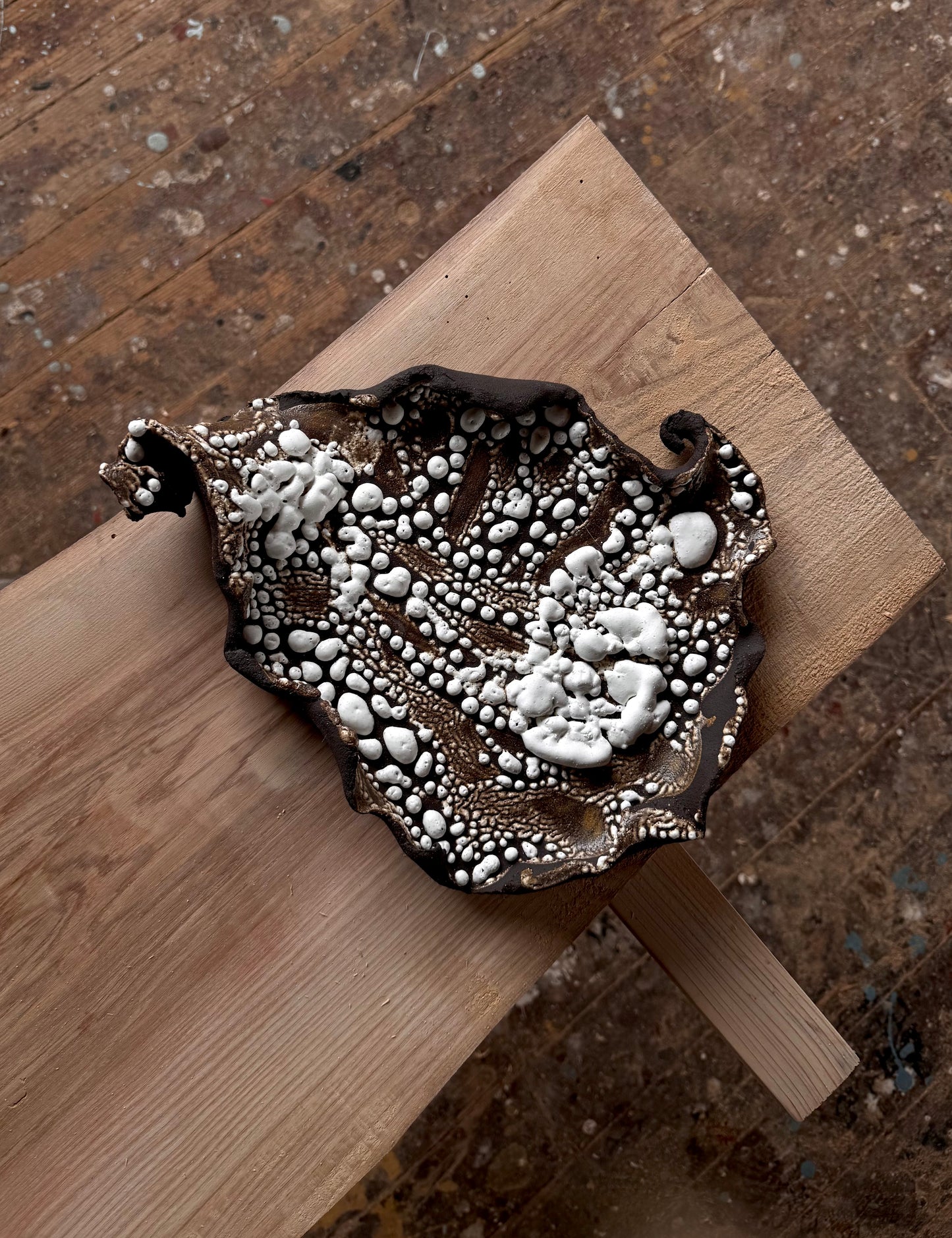 Fragments - wall hanging black UNIKA