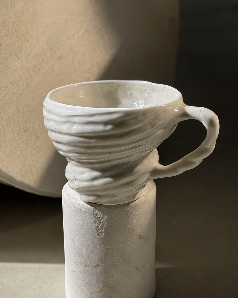 Snail cup with handle blank - Latte cup Shop update on 24 june at 12:00 PM
