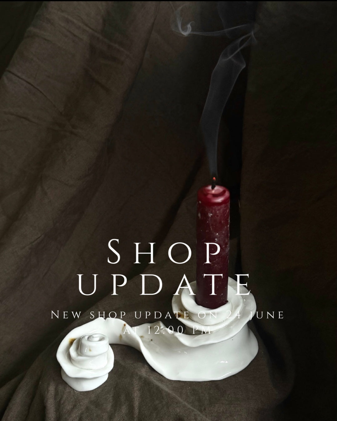 Sønote Lysestage. Shop update on 24 june at 12:00 PM