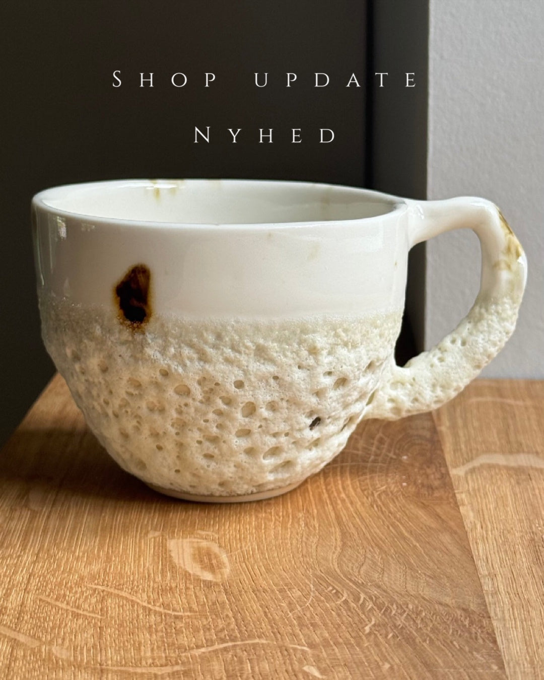 Havskumskop med hank -stor latte kop. Shop update on 24 june at 12:00 PM