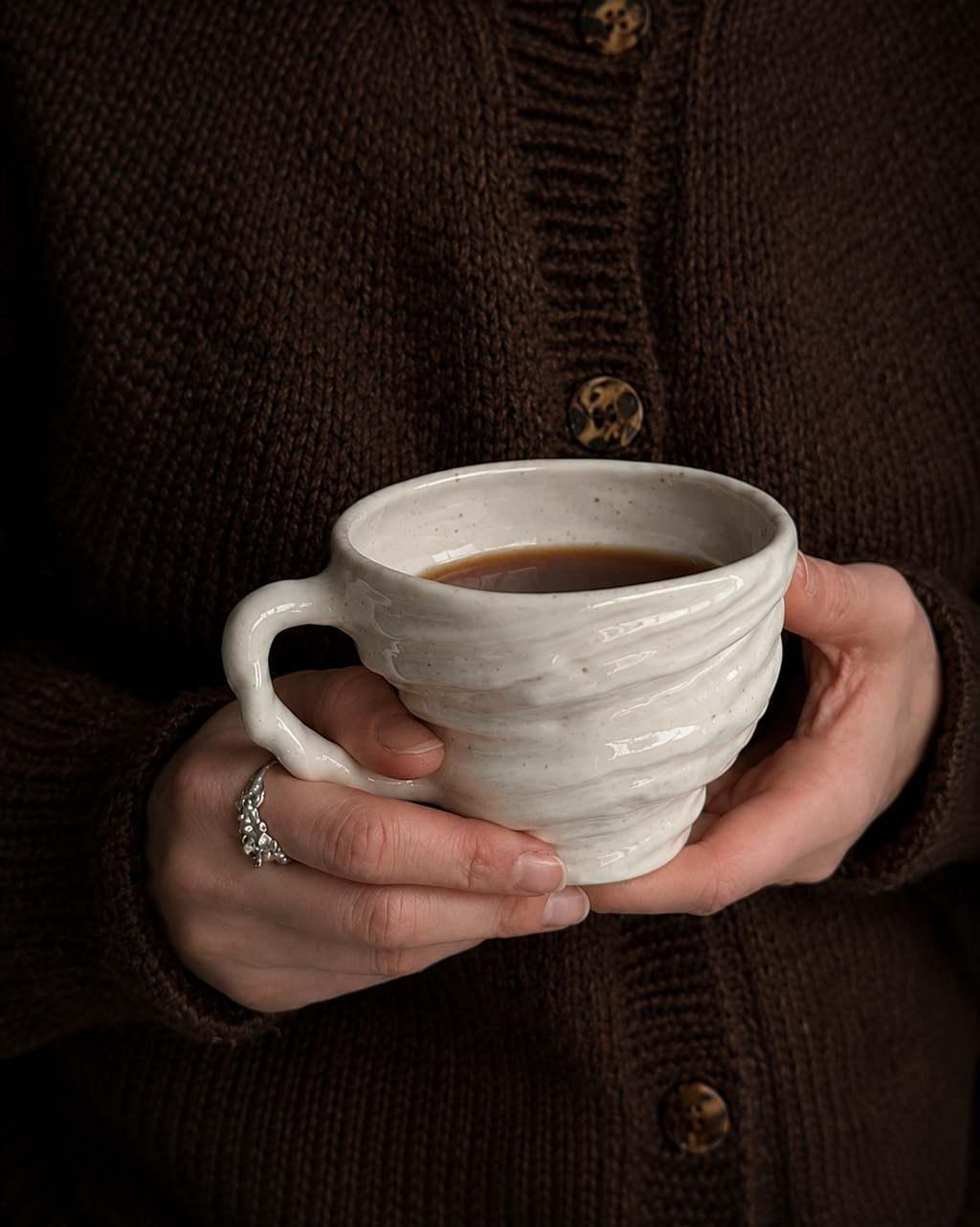 Snail cup with handle blank - Latte cup Shop update on 24 june at 12:00 PM