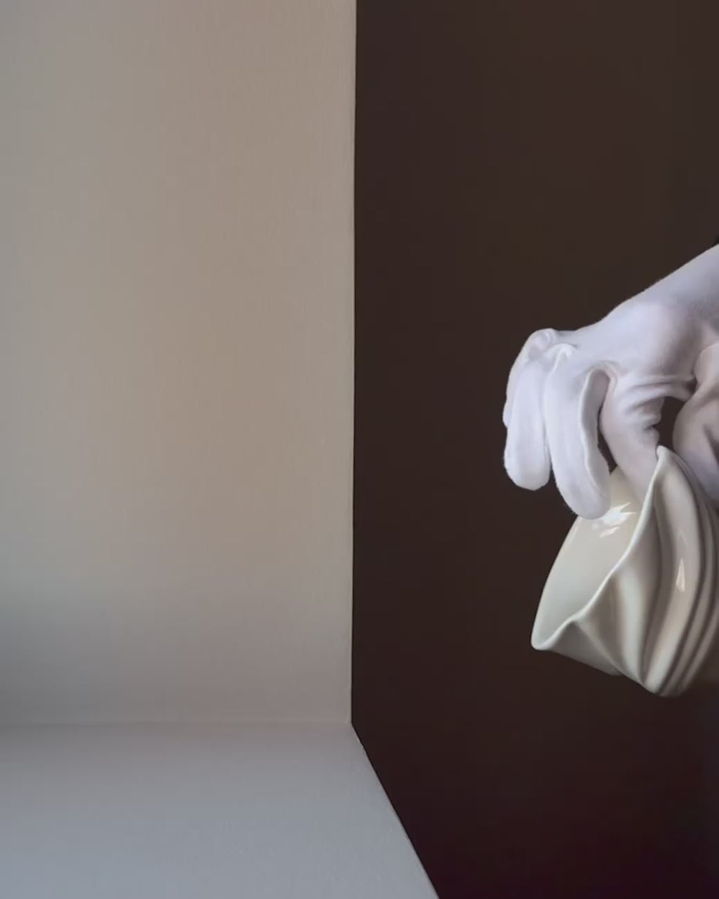 Swan cup white blank