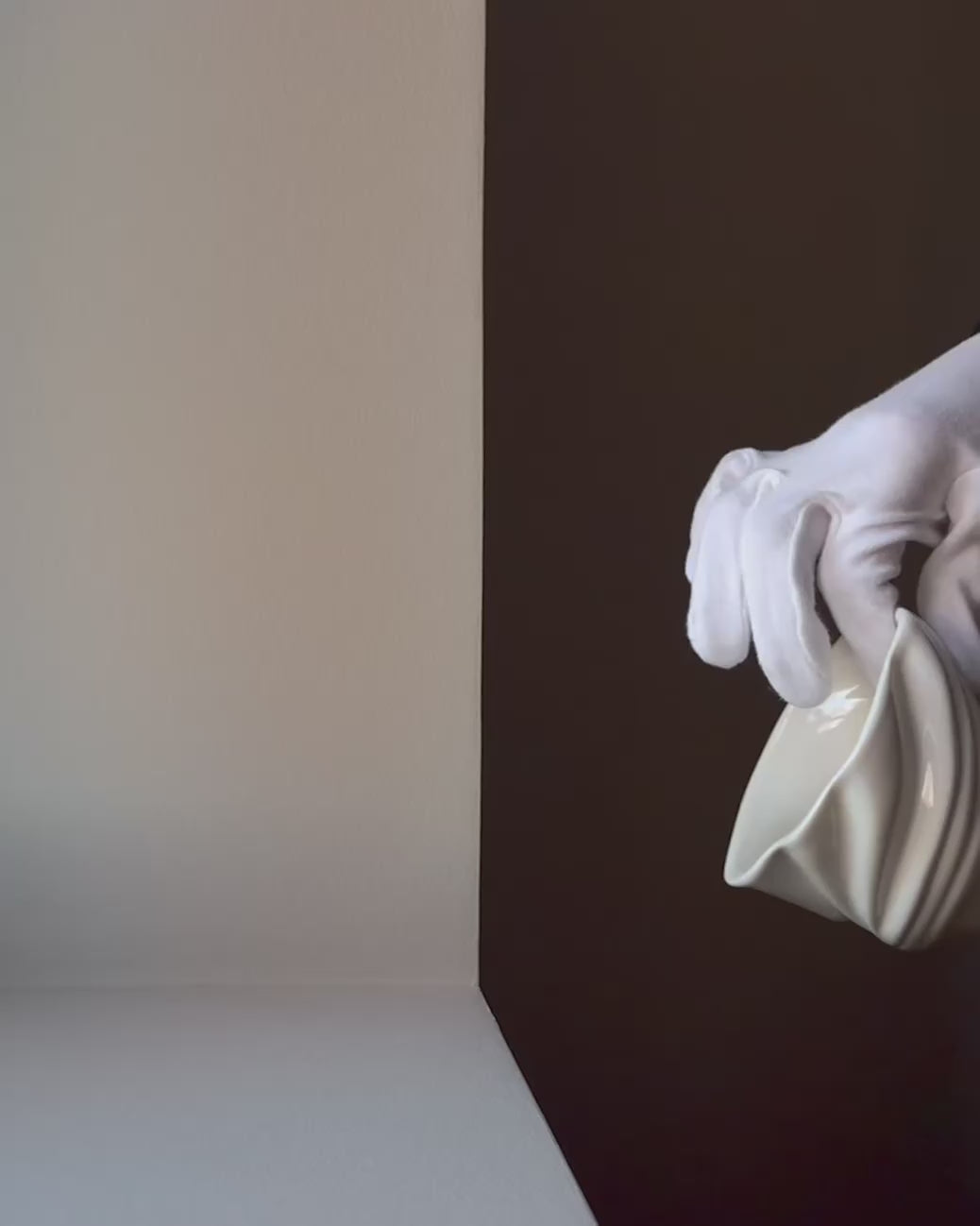 Swan cup white blank